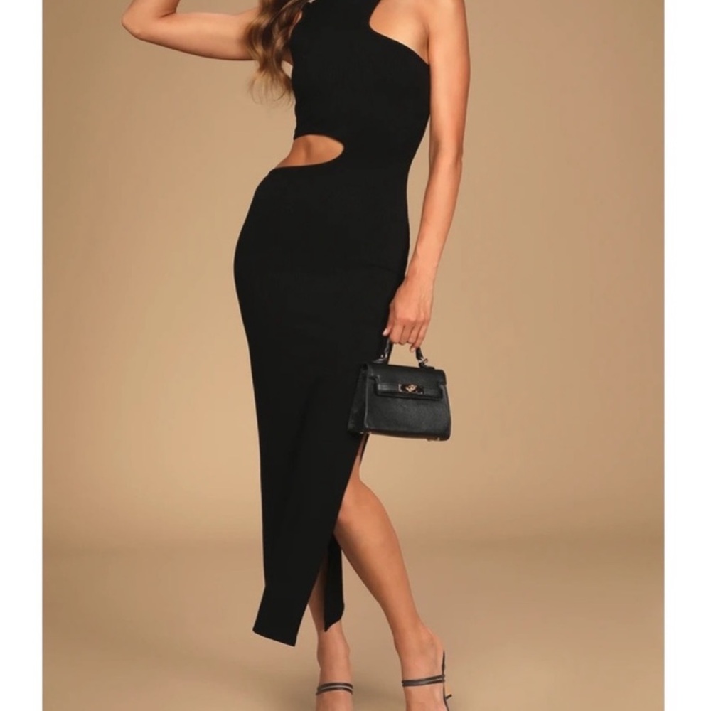 Black Cutout Dress